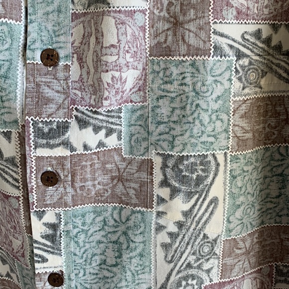 🎉HOST PICK🎉 Cooke Street Honolulu Reverse Print Aloha Shirt - Large - Picture 5 of 12